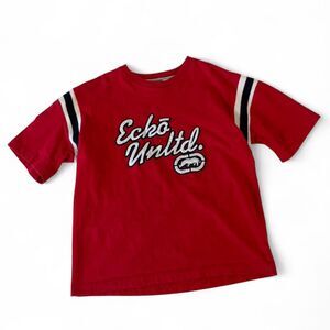 y2k Ecko Unltd. red baby tee